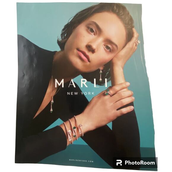 LeVian and Marli Print Ad Campaign Spring 2024 8x10 Ready to Frame Original - Picture 4 of 6
